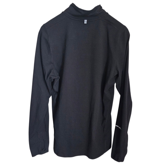 Nike Womans Black Half-Zip Runnning Pullover Size Small - Picture 3 of 7